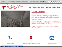 Tablet Screenshot of blowoutoc.com
